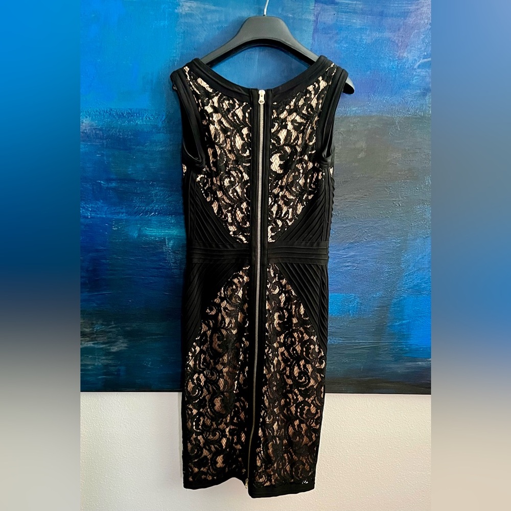 Tadashi Shoji Elegant Black Lace Dress - Picture 6 of 9